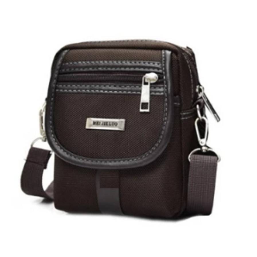 Tas Bahu Mens Retro Fashion Bag Impor Tas-021 TAS Cowo Korean Style Slempang Oxford Messenger Bag