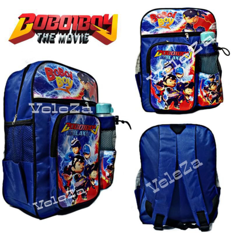 Tas ransel anak karakter Boboiboy free botol minum - Tas anak