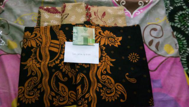 Kain Batik Solo (grounding) Motif Keris Warna Coklat