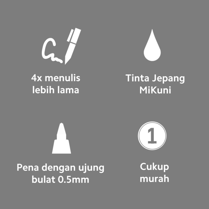 

TULIS-ALAT- XIAOMI OFFICIAL MI PEN HIGH CAPACITY GEL PEN ALAT TULIS STATIONERY -ALAT-TULIS.