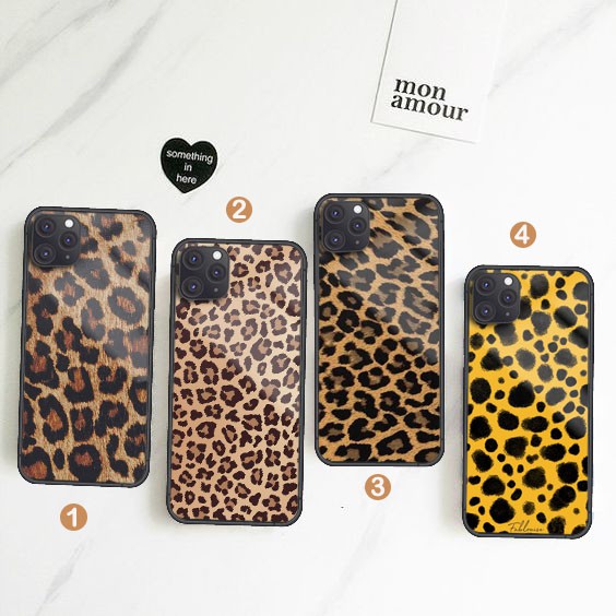 Softcase Kaca [SK39] LEOPARD RENO4 C15 c12 c11 A53 A92 A3s A31 Y20 Y12i Y17 Y91 A1k Y91c A11 A21s