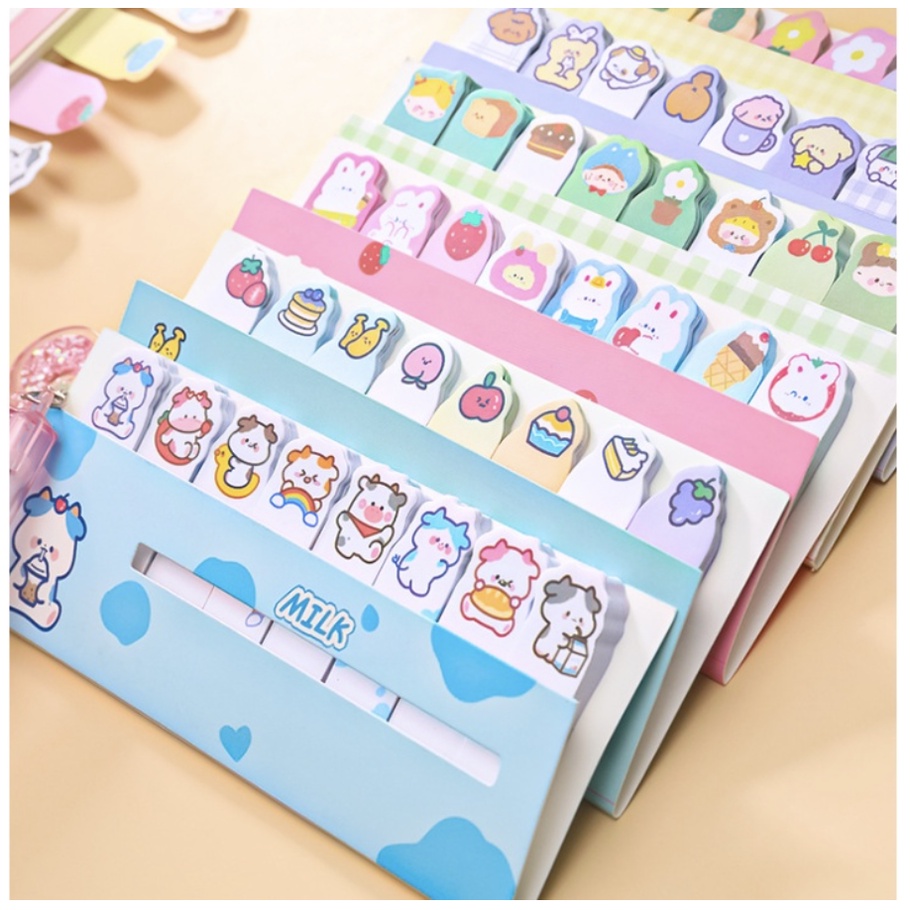 【GOGOMART】Sticky Notes Tempel / Memo Catatan - Stick Marker Sweet Lovely