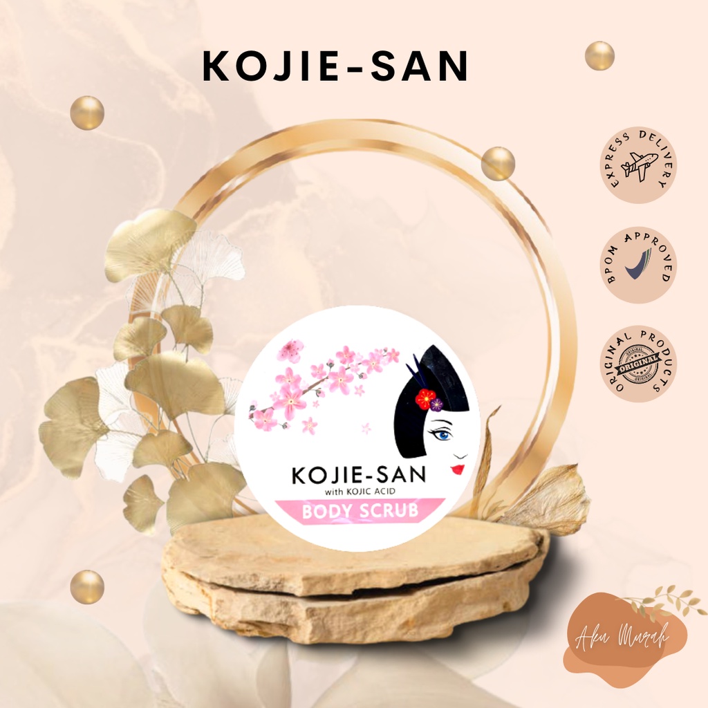 ✨ AKU MURAH ✨Kojie-San With Kojic Acid Body Scrub