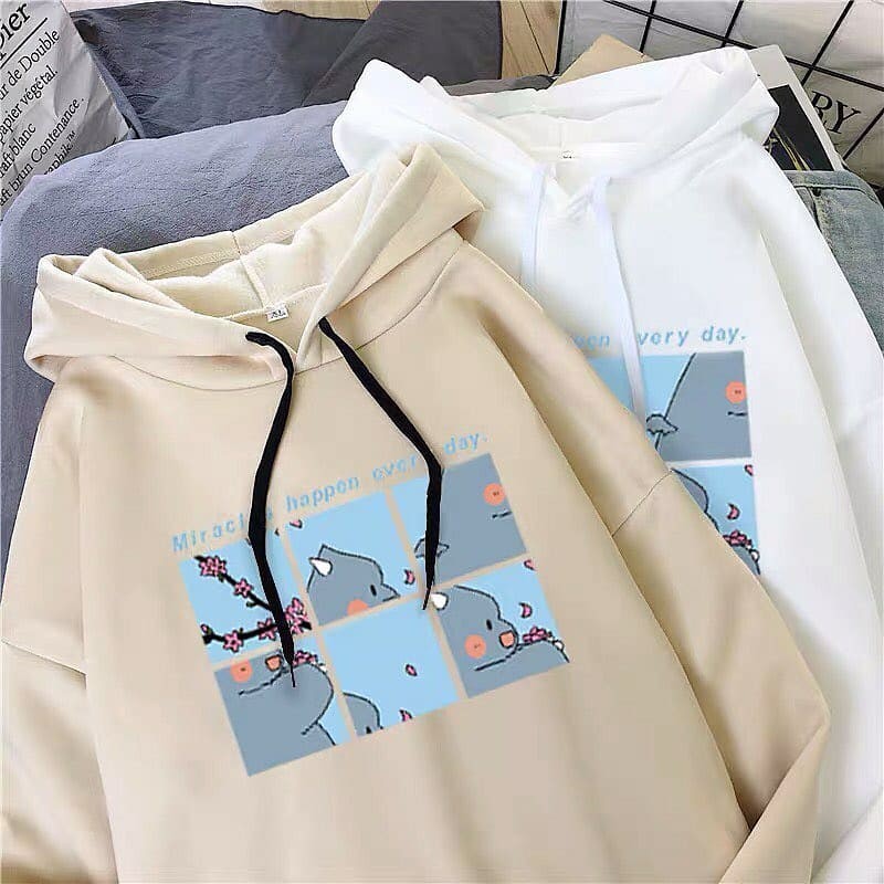 Sweater Hoodie Distro l Hoodie Cewek Cowok Bandung l Hoodie Original Tebal