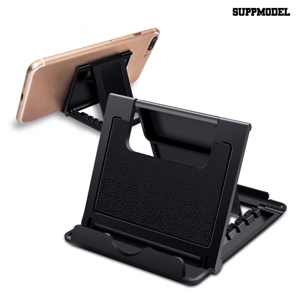 Sdl Stand Holder / Dudukan Ponsel / Tablet Universal Model Lipat Adjustable Untuk Meja