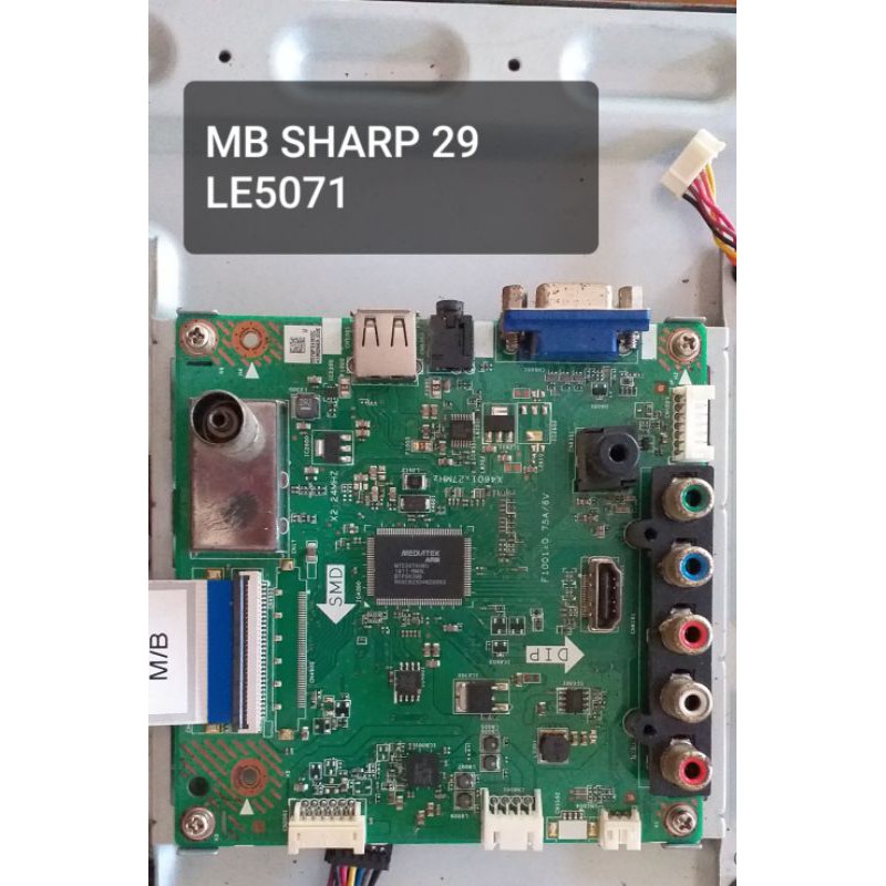 MB MOBO MAINBOARD SHARP LC 29LE5071 - LC 29LE507I modul mesin TV LED Sharp