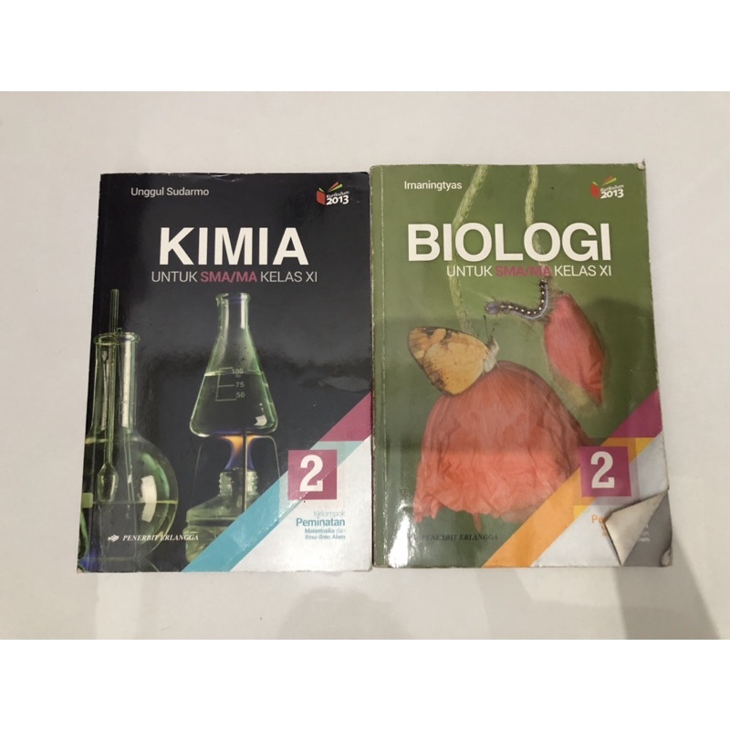 

Buku Erlangga kls XI KIMIA &BIOLOGI