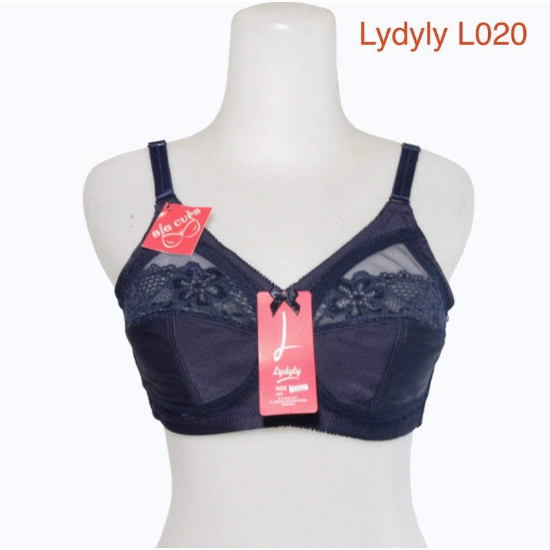 BH / Bra Brukat BIG CUP LYDYLY L020 Tanpa Kawat dan tanpa Busa