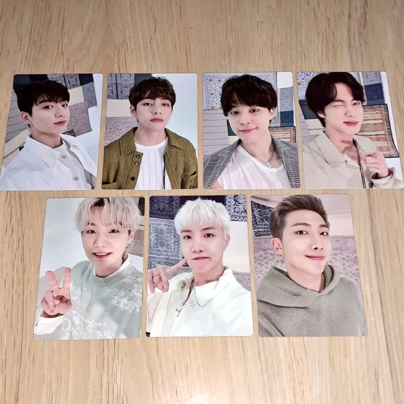BTS Official Mini Photocard Special Card Permission To Dance on stage Seoul Jungkook, Jimin, V, Jin,