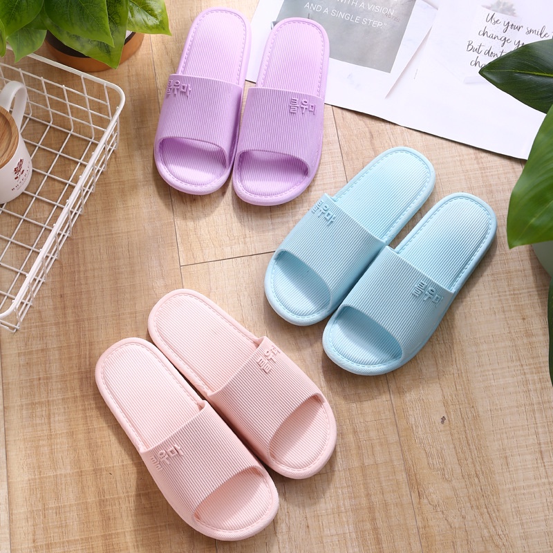 Sandal Rumah Korea Bahan EVA Bathroom Slipper Outdor Import