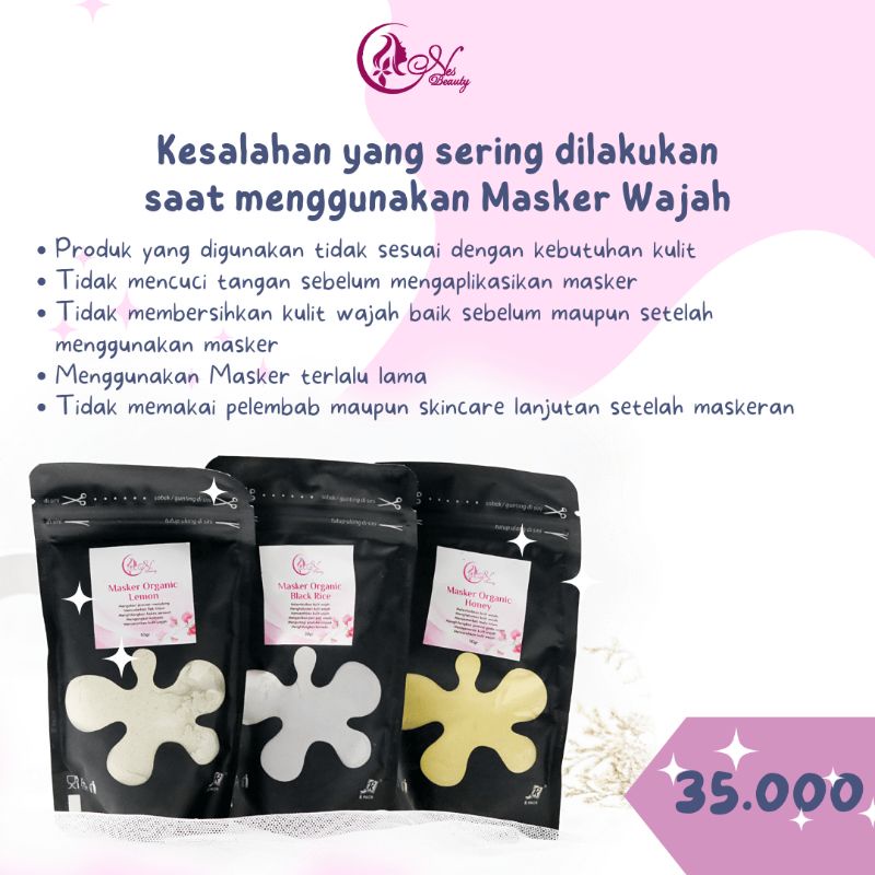 MASKER ORGANIC by NES BEAUTY