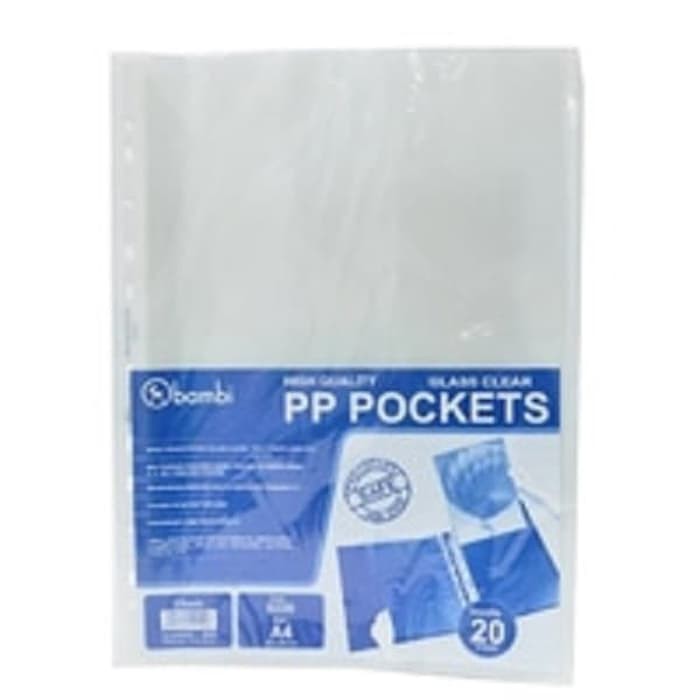 

BAMBI Plastik PP POCKET A4 BAMBI 5220 ++