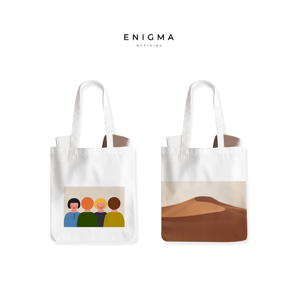 TERBARU TOTEBAG KANVAS AESTHETICS ORIGINAL ENIGMA OFFICIAL TOTEBAG WANITA TAS TOTE BAG