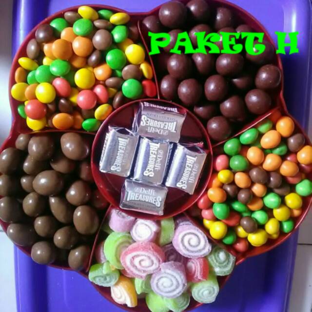 

Coklat Toples Bunga Paket H