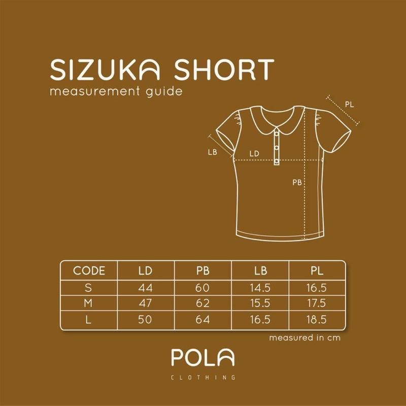 Polaidn - Shizuka Short Top / Atasan Baju Dewasa ( Tanpa Celana )