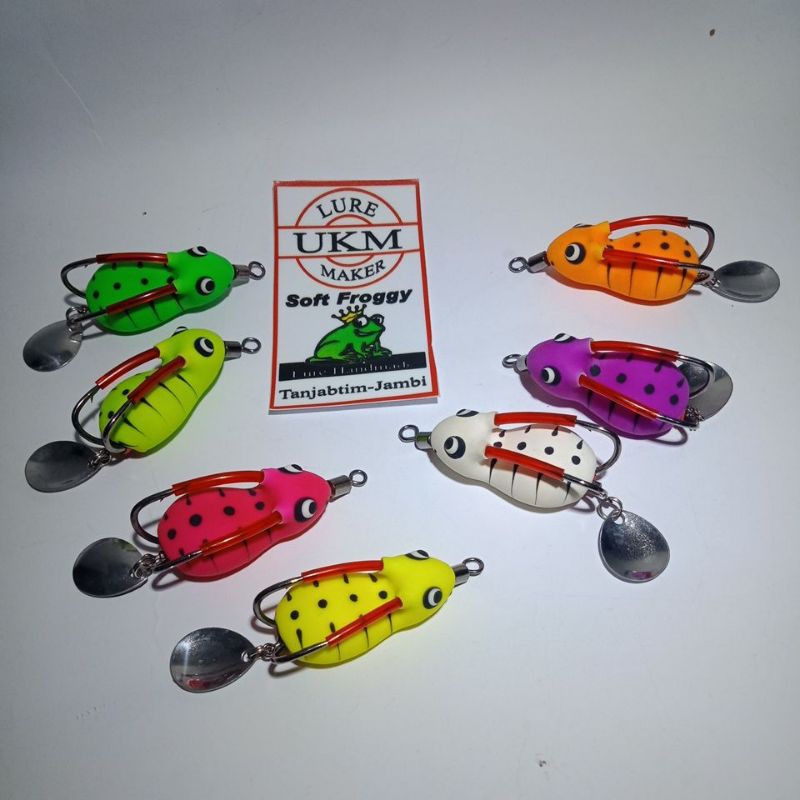 soft frog pikachu ukm lure