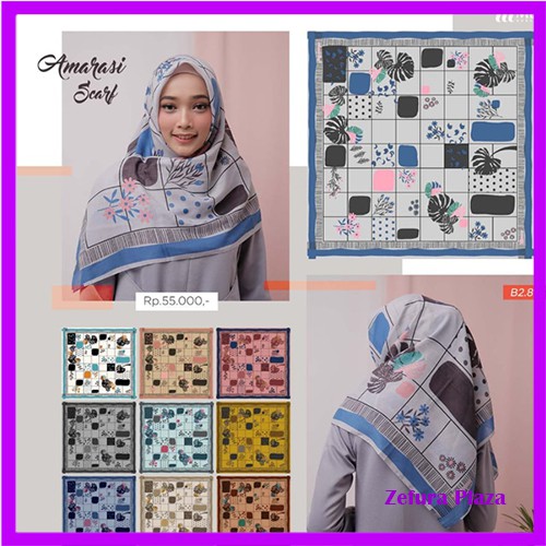 Segiempat Motif AMARASI SCARF BY MEZORA