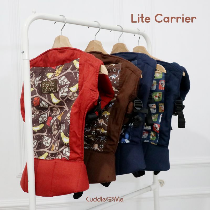CUDDLEME Lite Carrier Baby Carrier Gendongan Bayi CUDDLE ME Gendongan Ransel Gendongan Depan Belakang