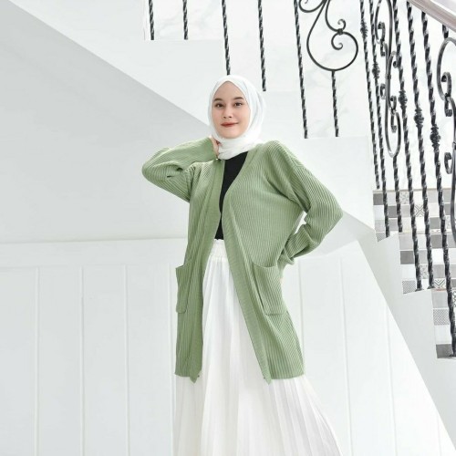 TERMURAH!! CARDY BELLE KNITE_CardiganWanita_CardyRajut