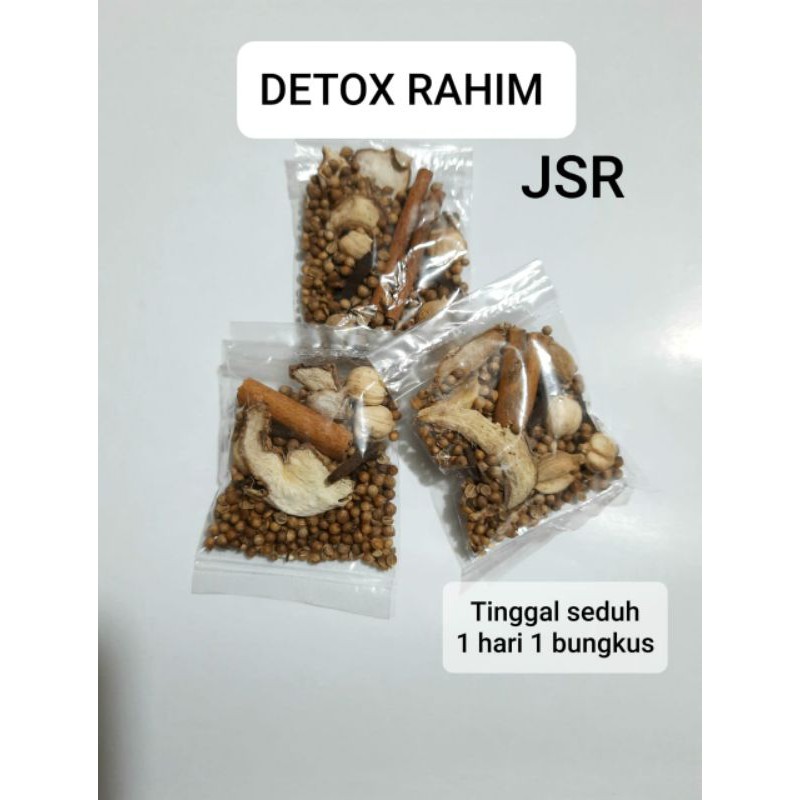 7 hari Pogram JSR Detox rahim isi 7 pcs