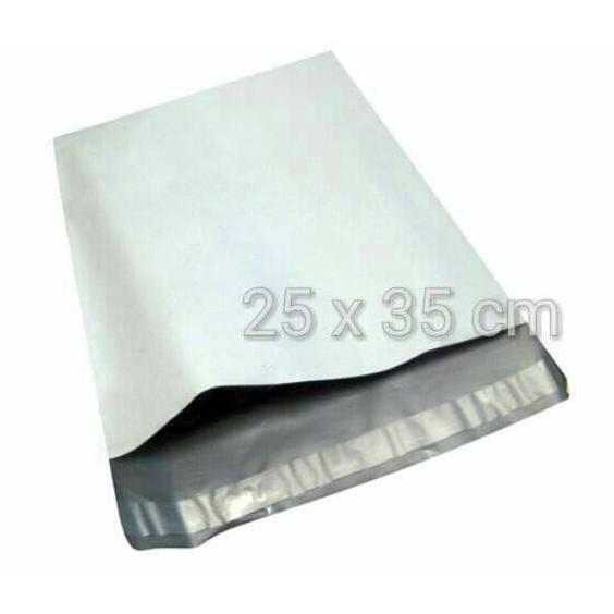 

HOT SALE|BEST SALLER Plastik Amplop Packaging Poly Mailer/ Polymailer/ Polybag 25x35 White