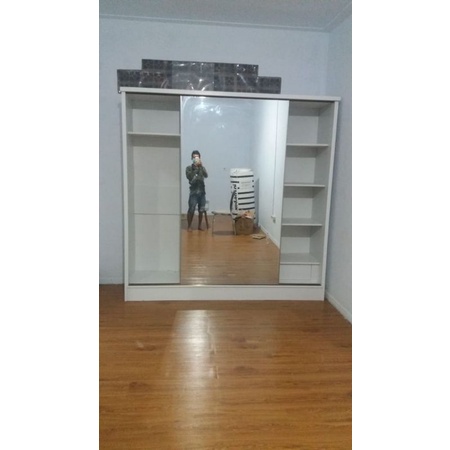 Jual Lemari sliding full kaca | Shopee Indonesia