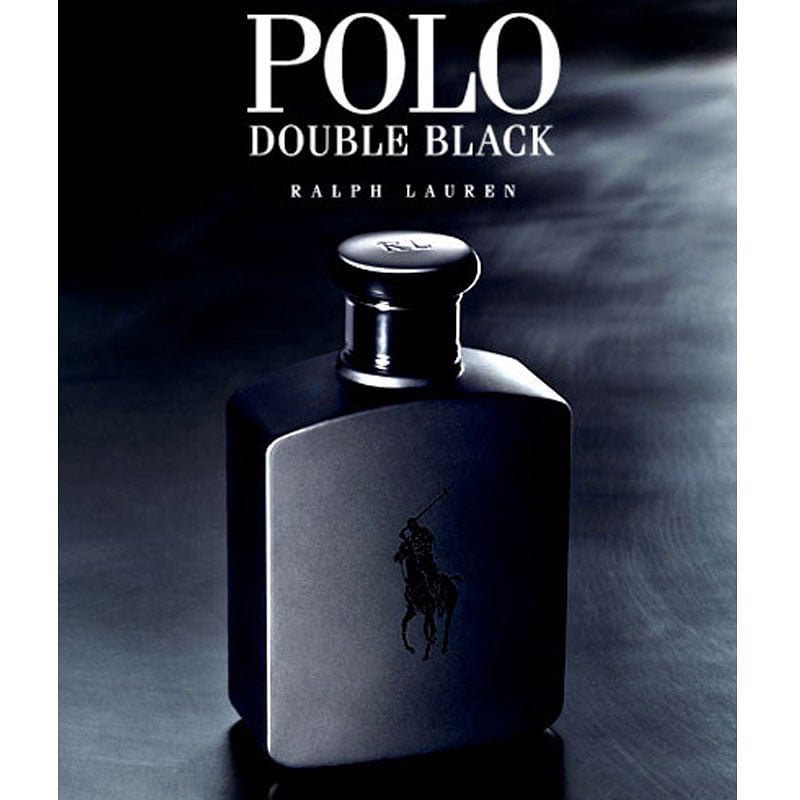 Ralph Lauren Polo Double Black EDT Parfum Pria [100mL] Ori Singapore