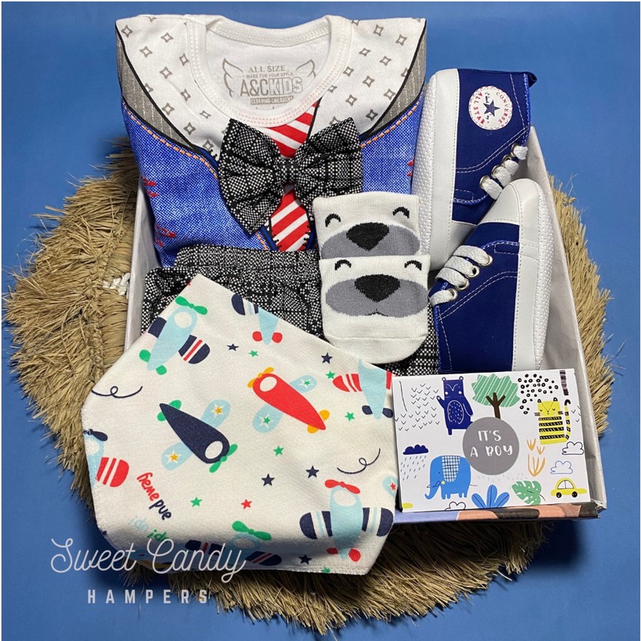 HAMPERS BAYI | NEWBORN | KADO LAHIRAN BAYI |-Set Boy