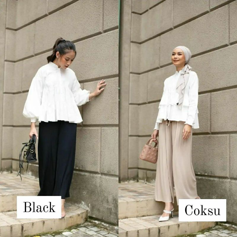 Eazy Plisket Pants by Gonegani