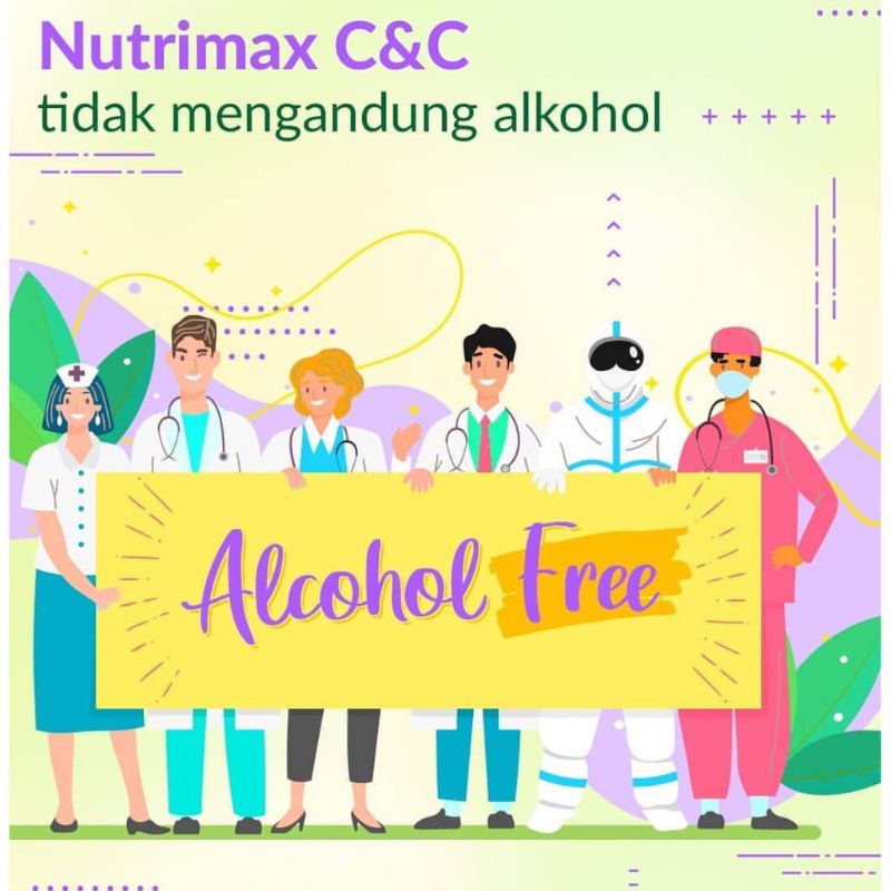 NUTRIMAX C&amp;C CNC SYRUP OBAT HERBAL SIRUP OBAT HERBAL BATUK PILEK