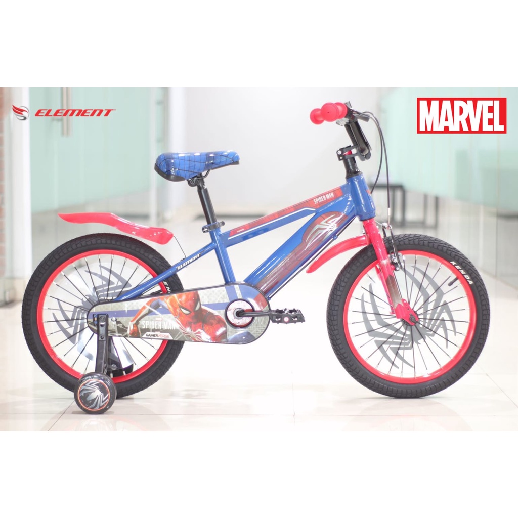SEPEDA BMX 18 INCH ELEMENT SPIDERMAN 4.0