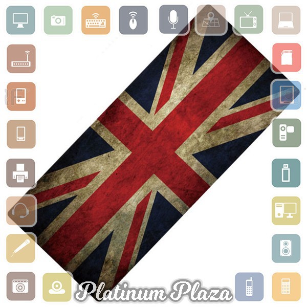 Professional Gaming Mouse Pad XL Desk Mat 30 x 80 cm Model UK Flag - MP004`C9S6JS-