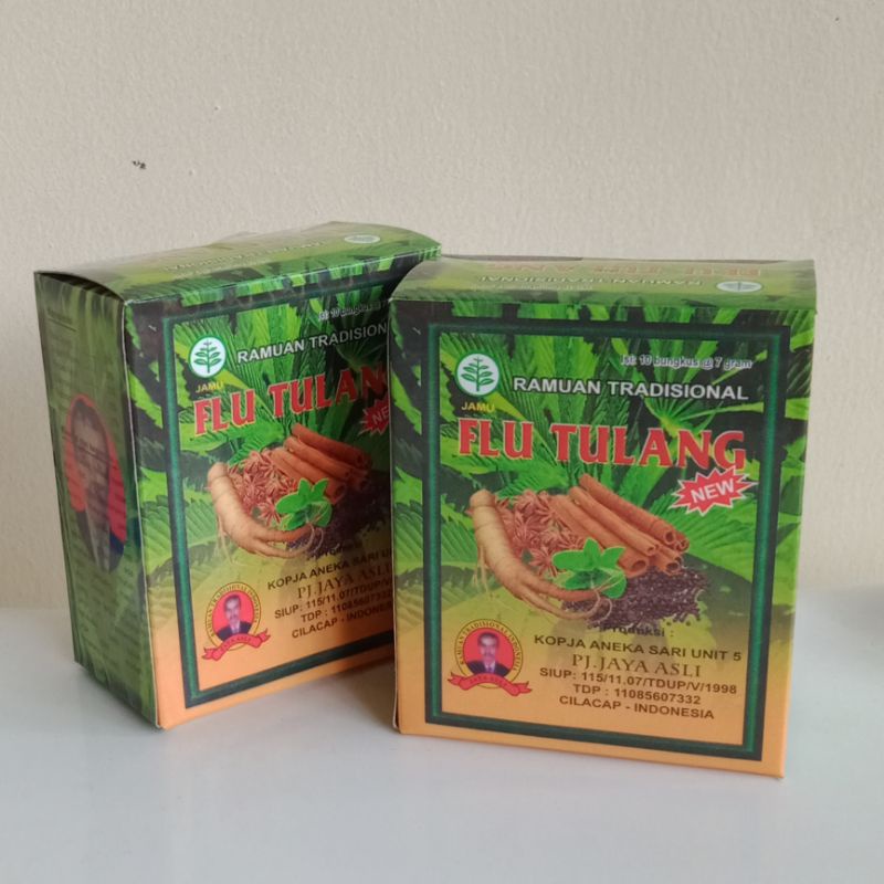 Jamu Flu Tulang / Jamu Tradisional Flu tulang isi 10 sachet