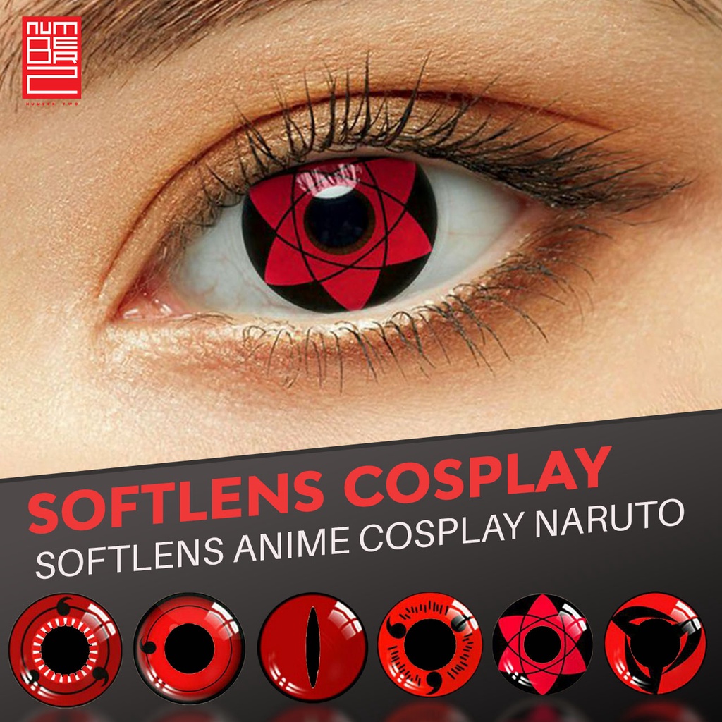 Softlens anime cosplay karakter naruto halloween