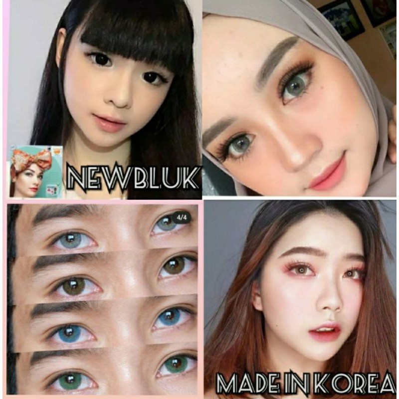 SOFTLENS NEWBLUK NORMAL/MINUS (0.00s.d -6.00) DIA. 15mm.MADE IN KOREA