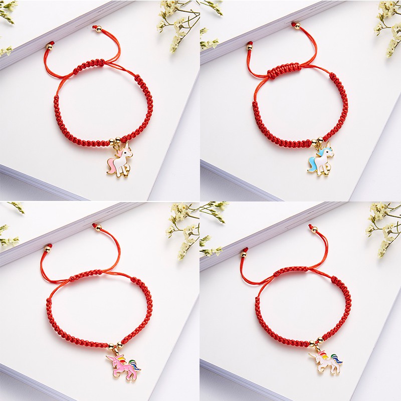 Wish Gelang Tali Merah Keberuntungan Adjustable Untuk Wanita