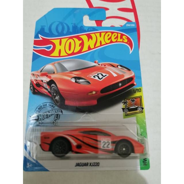 Hot Wheels Jaguar XJ220 orange hijau basic reguler hotwheels terbaru 2020