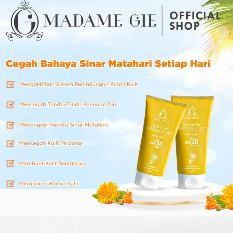 

ㆊV Sunscreen madam gie | Madame Gie Madame Protect Me Sunscreen SPF 30 PA +++ With Calendula - Skincare Sunblock HOT ITEM 3388 ღ