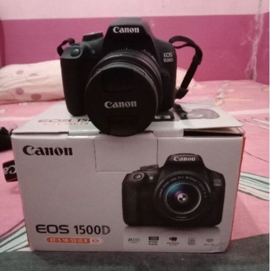 Canon Eos 1500D Kit Lensa 18-55 Is Ii Wifi second mulus