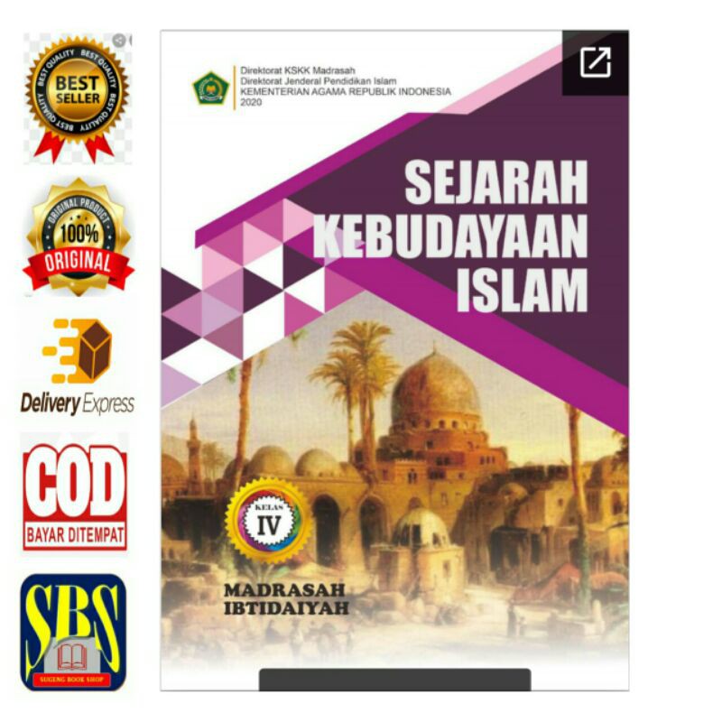 Jual Buku SEJARAH KEBUDAYAAN ISLAM Madrasah Ibtidaiyah /MI Kls 4 ...