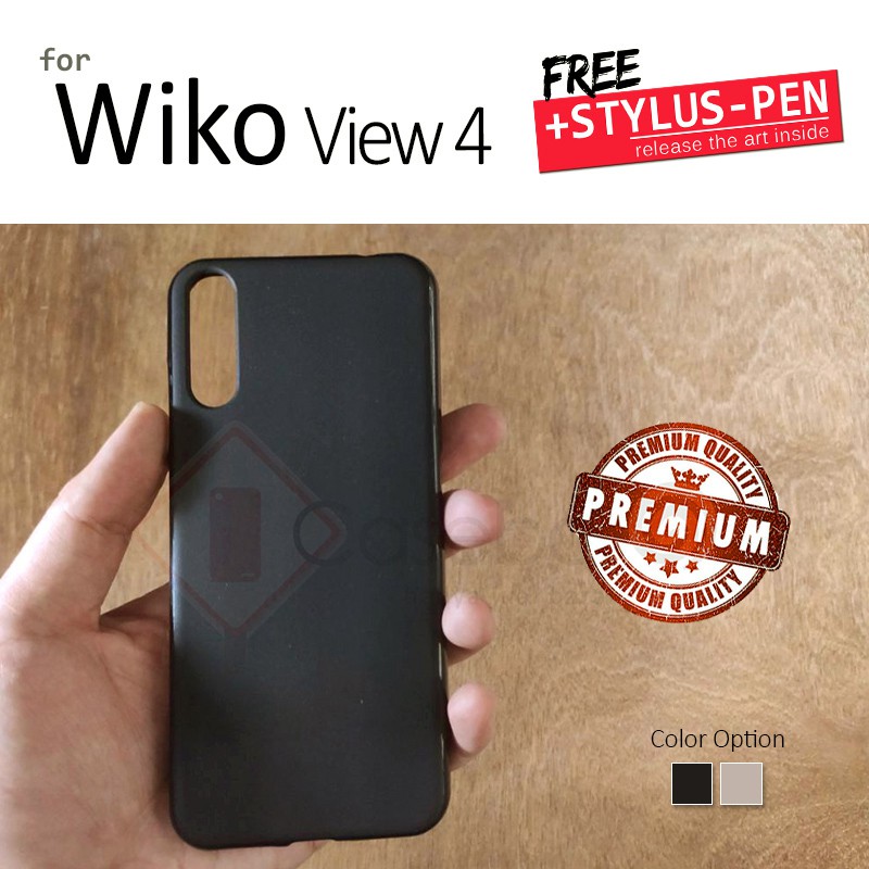Wiko View 4 - Elegant Matte TPU Full Protection Soft Case