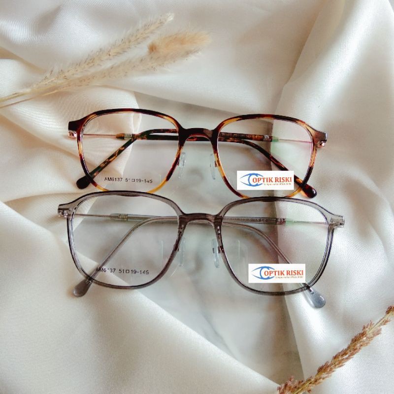 Frame kacamata minus AM6137 (frame+lensa)