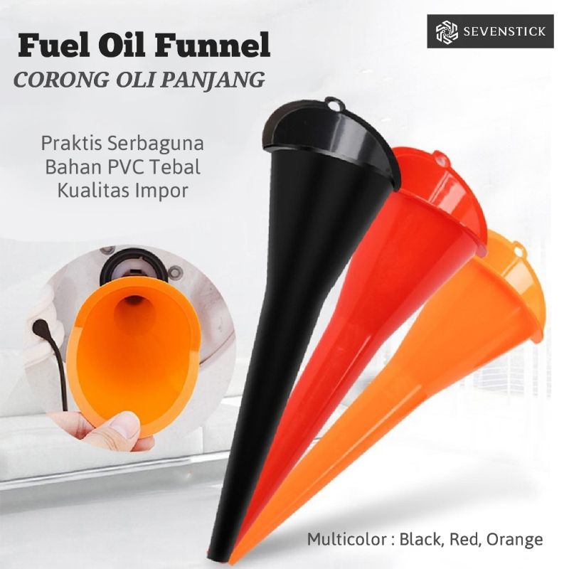 Corong Oli Panjang / Corong Oli Minyak Bensin Solar Untuk Motor Mobil Serbaguna
