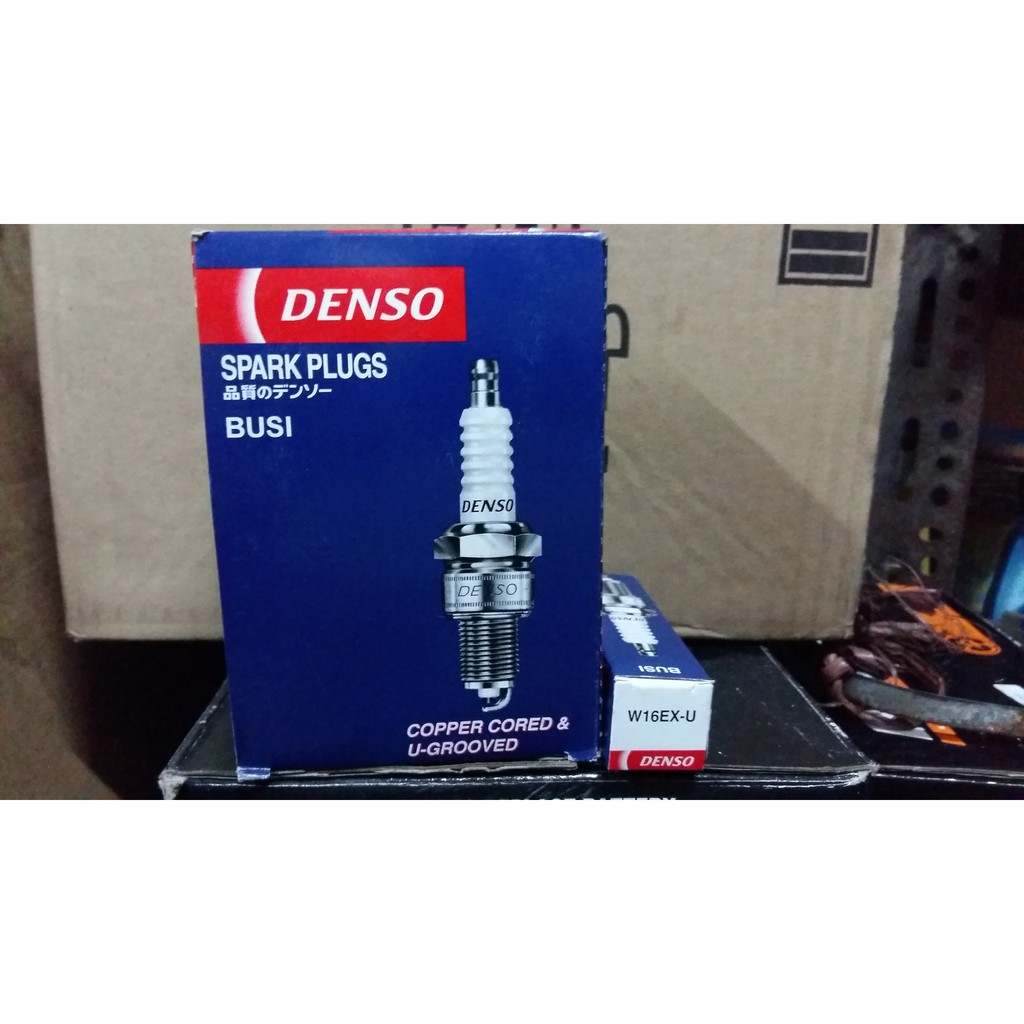 Busi Denso W16EX-U untuk Futura, L300, Colt 120, dll Mobil Lama Original Japan