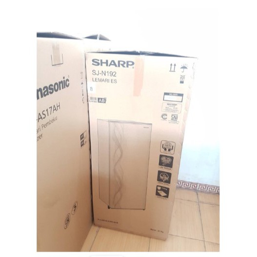 SHARP Kulkas 1 Pintu 184 Liter SJN-192D Low Voltage PROMO GARANSI