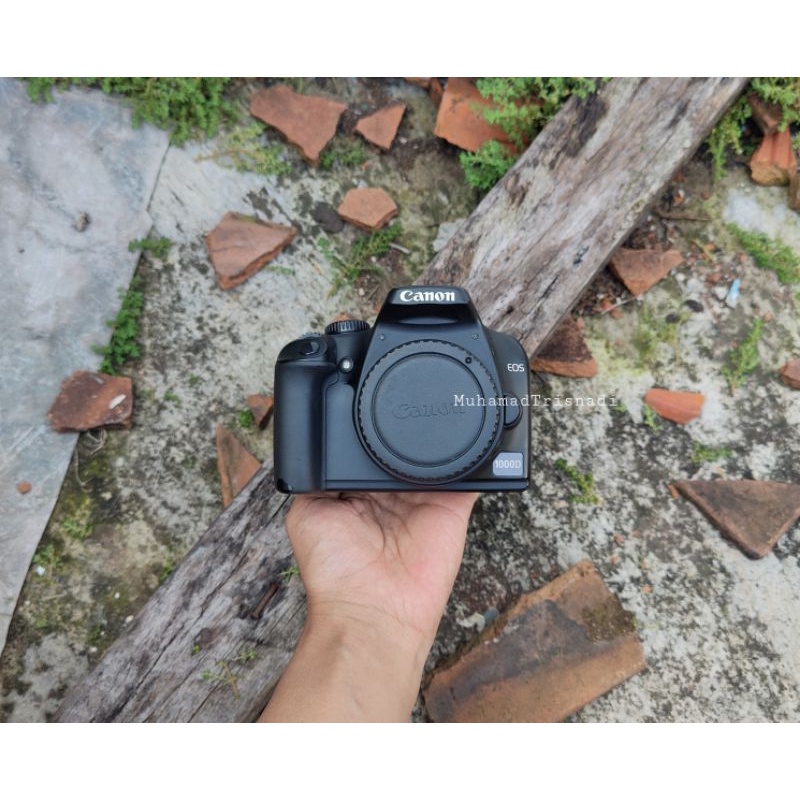 Camera Kamera DSLR Canon Eos 1000D Body Only Hitam Murah
