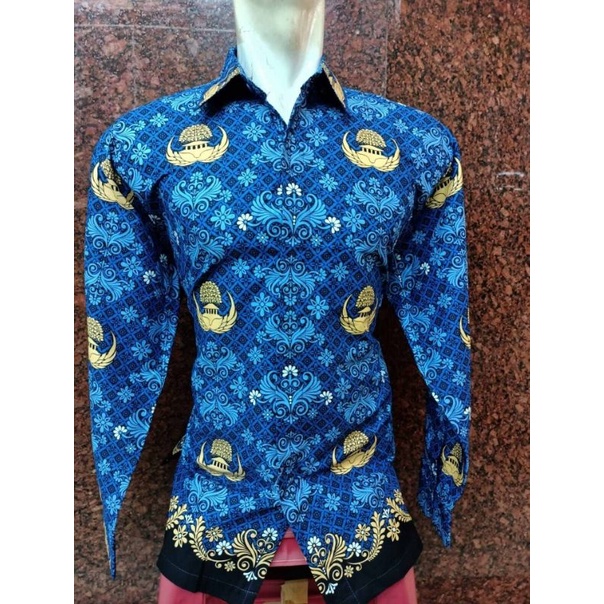 Seragam Baju Batik KORPRI TERBARU 2022 wanita termurah / seragam korpri wanita / batik korpri wanita lengan panjang / batik korpri terbaru 2022 / seragam batik korpri motif terbaru