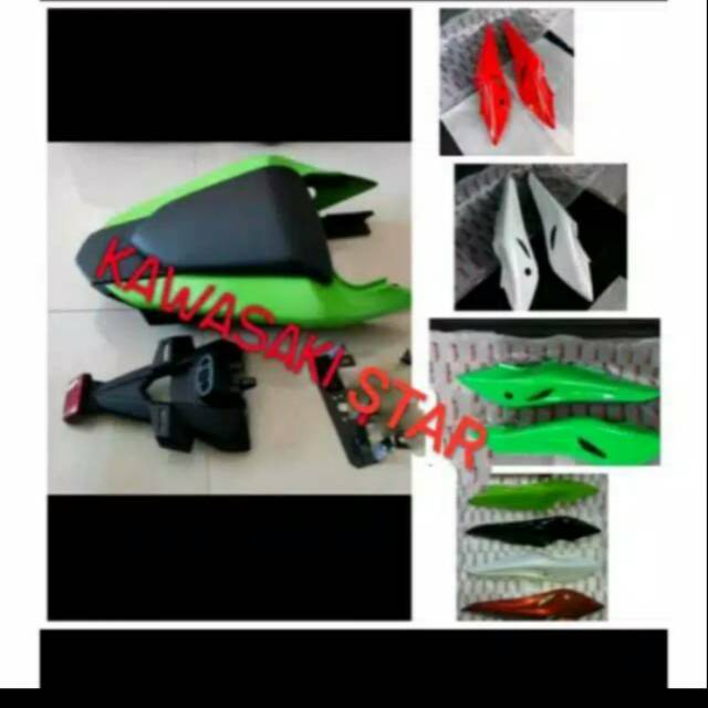 Upgrade Full Set Body Belakang Ninja RR Old Ke New Stop Lamp Led