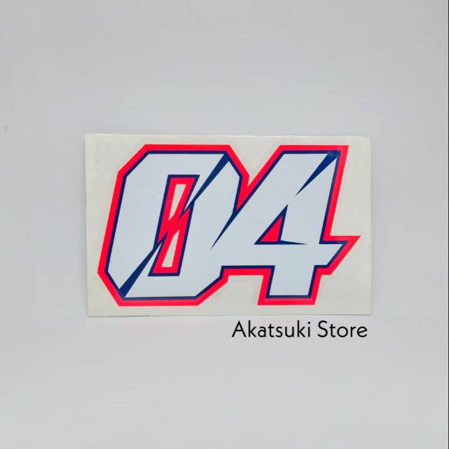 

Sticker Stiker 04 Andrea Dovizioso 2020