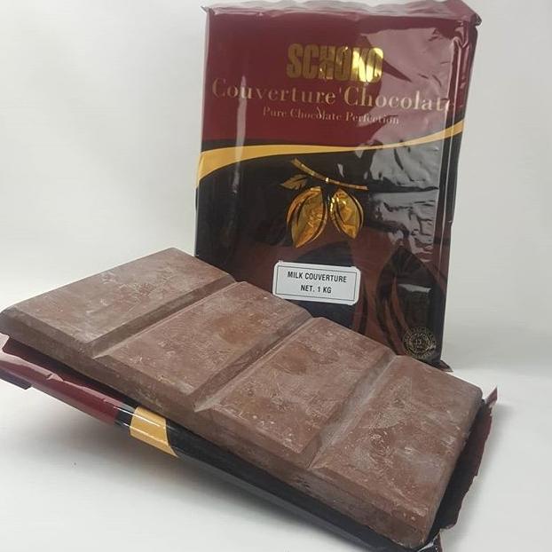

Schoko Milk Couverture 250gr (1 block) / Coklat Couverture bakernbar99 Ayo Beli